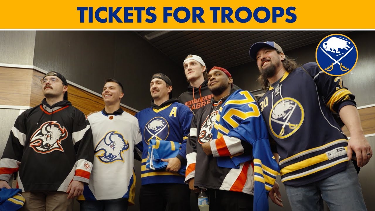 "It Takes A Special Kind Of Person" | Buffalo Sabres Tickets For Troops