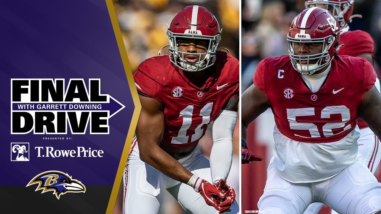 Two Alabama Prospects That Could Be a Ravens Best-Player-Available Steal | Ravens Final Drive