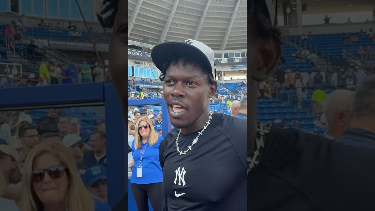 Jazz Chisholm Jr. on Returning to Miami to Face the Marlins #formerteam #marlins #yankees #miami