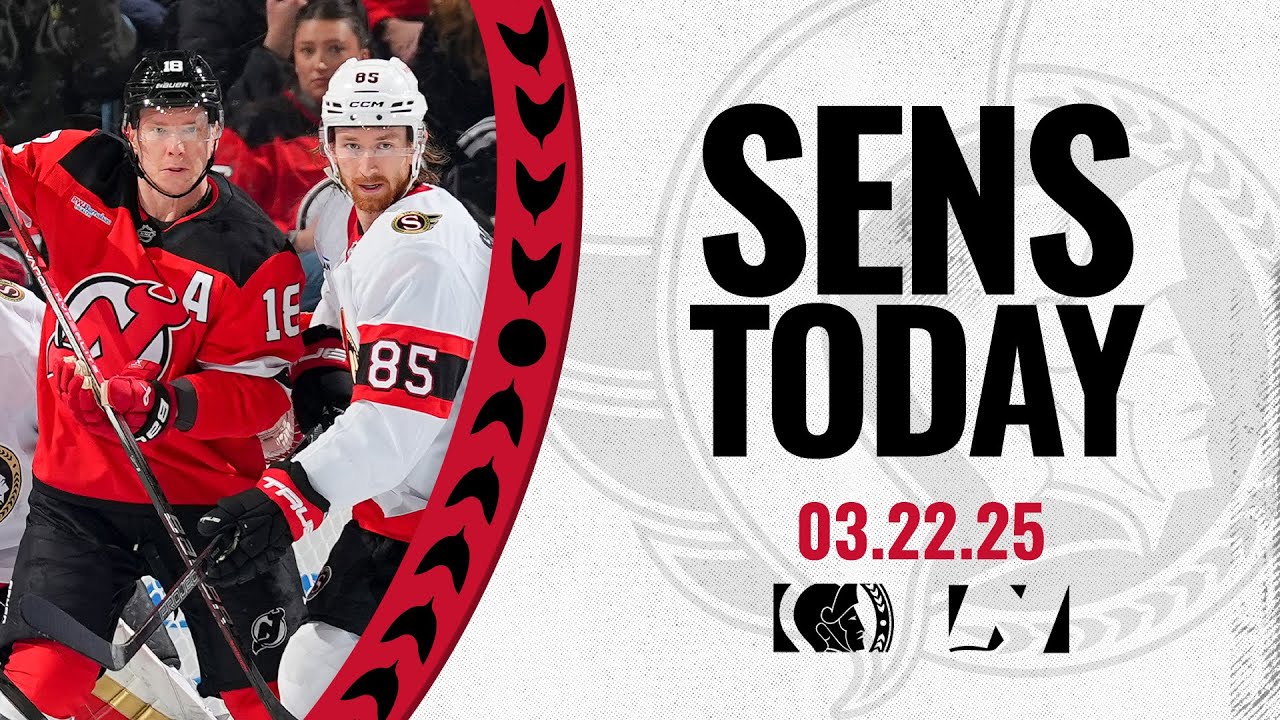 Sens Today: Dealing With the Devils