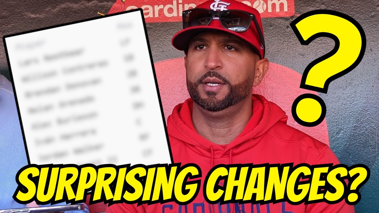 Did Cardinals Just Reveal Opening Day Lineup—With A Change At Leadoff?
