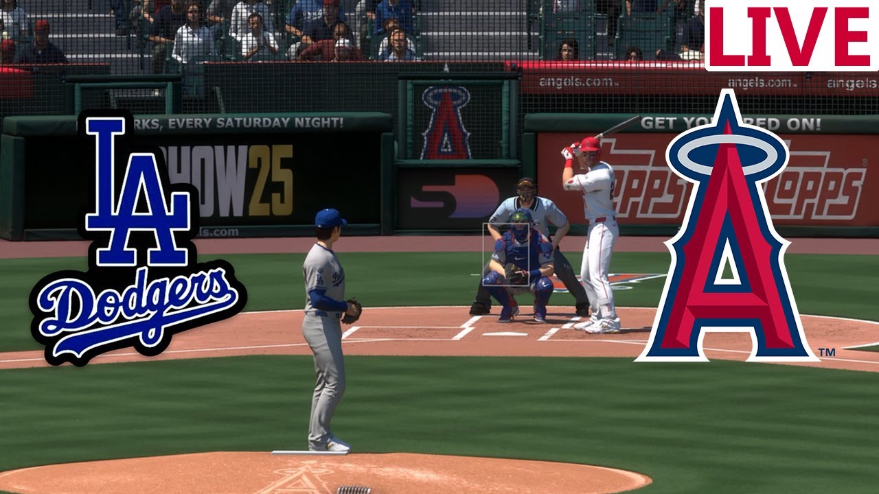 🔴LIVE 🔴Los Angeles Angels VS Los Angeles Dodgers /MLB spring Training / Mlb vivo/MLB THE SHOW 2025