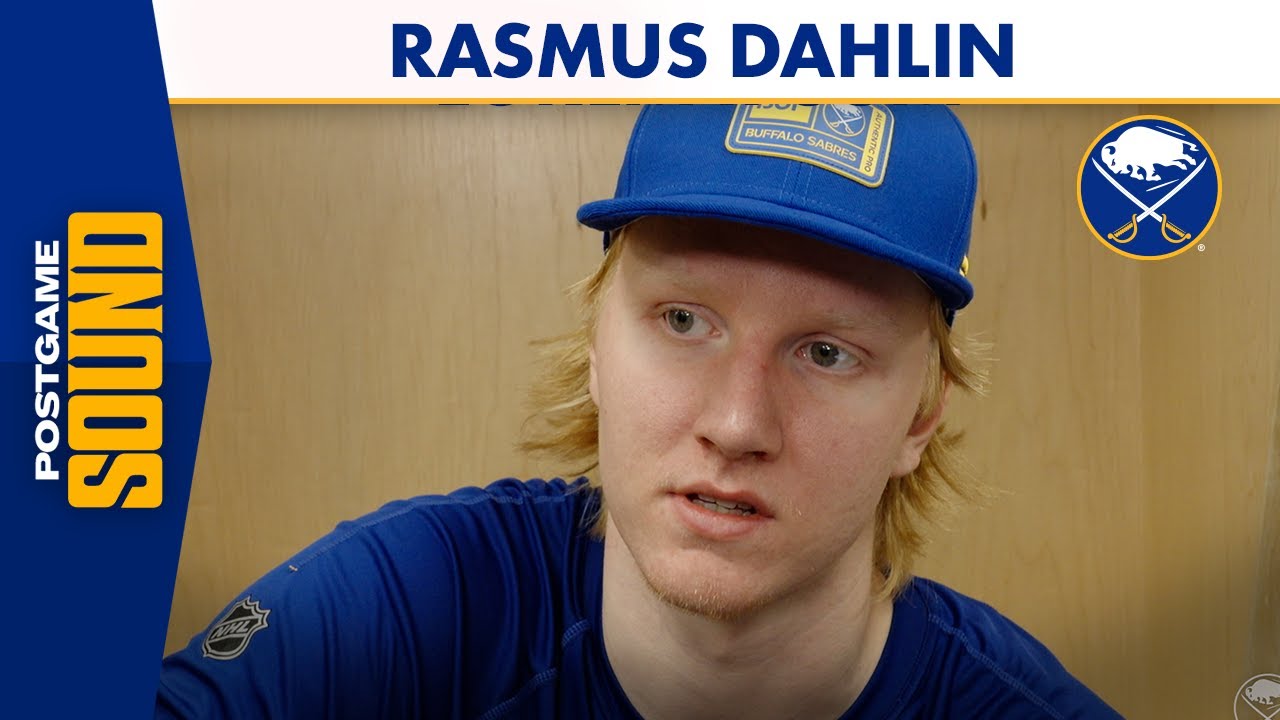 "Reims Played Unbelievable" | Rasmus Dahlin On Sabres Win Over Winnipeg, Reimer's Performance
