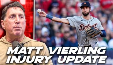 Detroit Tigers Matt Vierling Injury Update