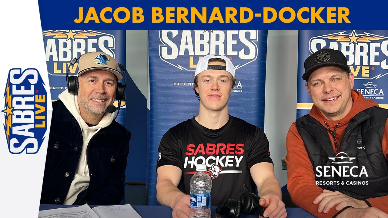 Jacob Bernard-Docker Joins Sabres Live | Buffalo Sabres