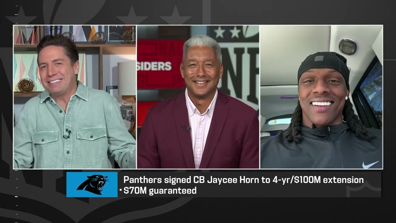 Jaycee Horn joins NFL Network's 'The Insiders'  | Carolina Panthers