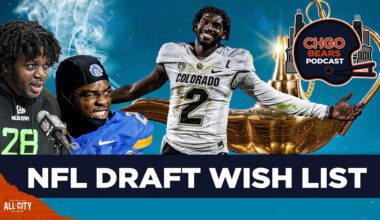 BEARS DRAFT WISH LIST: Top 5 scenarios the Chicago Bears NEED in the NFL Draft | CHGO Bears Podcast