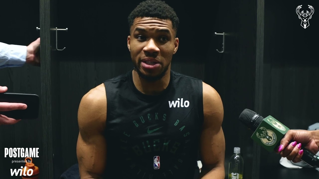 Giannis Antetokounmpo Postgame Media Availability | 03.24.25
