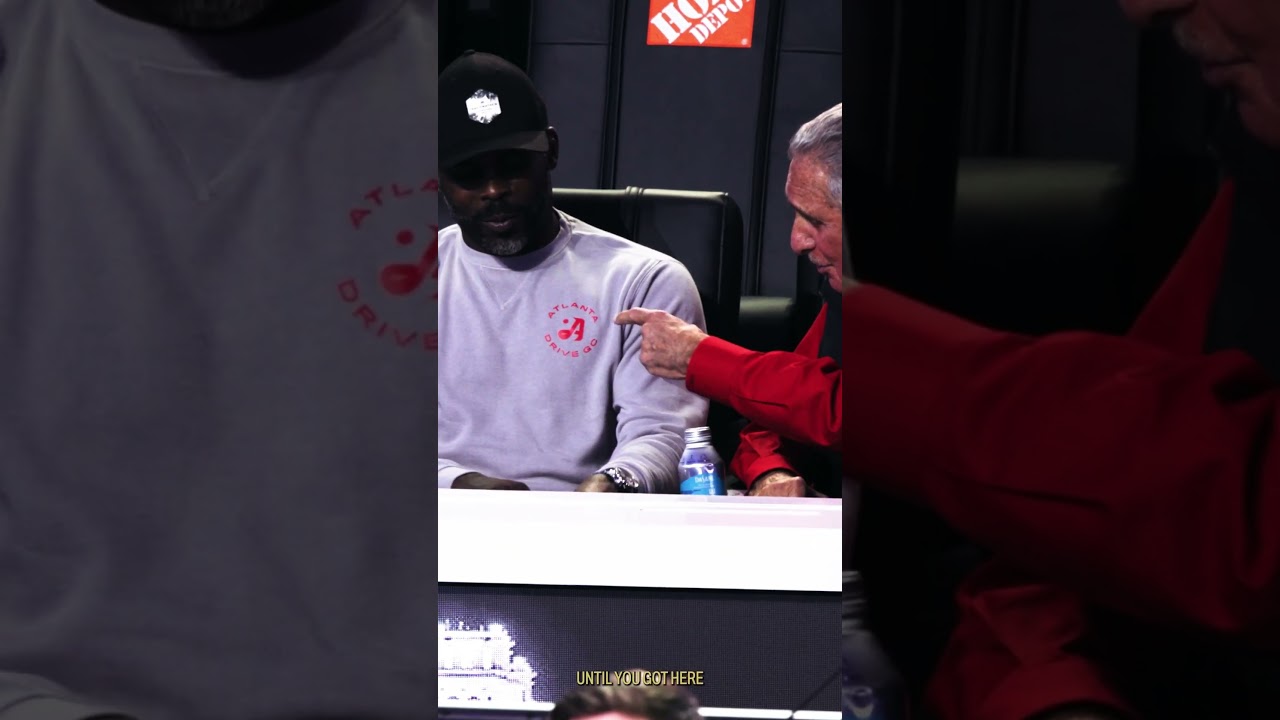 Michael Penix Jr. meets Michael Vick 🤝 #shorts #nfl #atlantafalcons #atlanta #quarterback