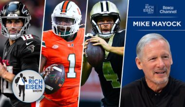 Mike Mayock on the Intrigue Surrounding Titans’ & Browns’ QB Plans for Next Season | Rich Eisen Show