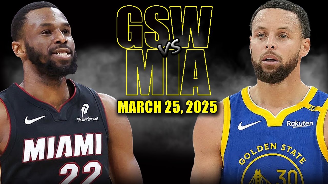 Golden State Warriors vs Miami Heat Full Game Highlights - March 25, 2025 | NBA Regular Season