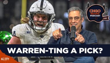 Is Tyler Warren the right pick for the Chicago Bears in the 1st round? | CHGO Bears Podcast