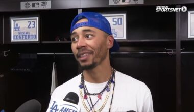 Dodgers postgame: Mookie Betts shares new details on recovery