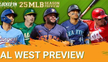 AL WEST DIVISION PREVIEW  Discussing why the Houston Astros WILL NOT Win the AL West