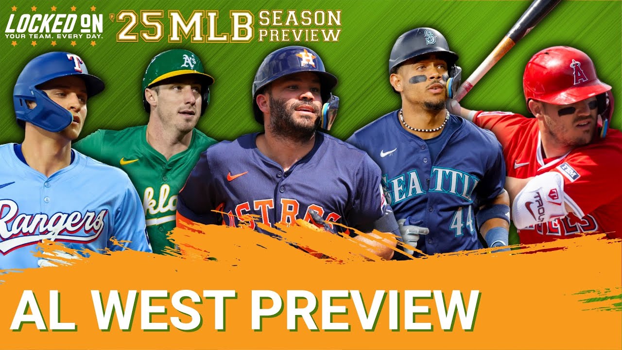 AL WEST DIVISION PREVIEW  Discussing why the Houston Astros WILL NOT Win the AL West