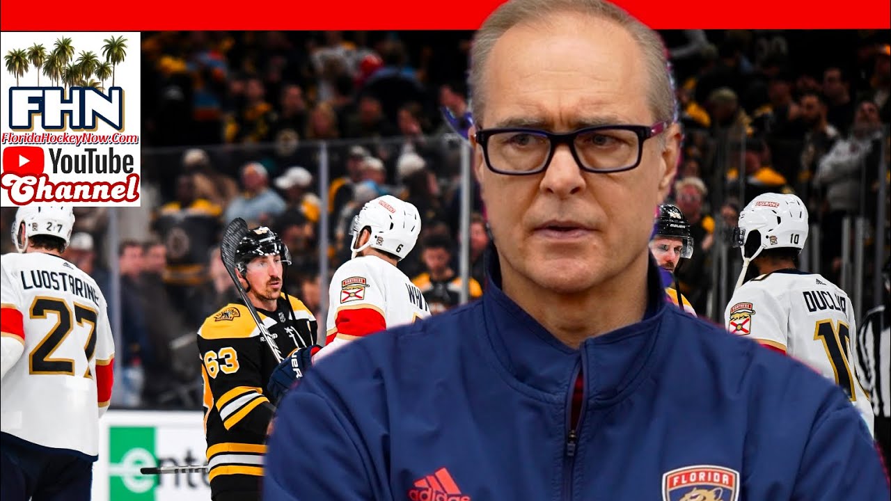 Paul Maurice Says Brad Marchand Close to Playing for Florida Panthers. Like, Real Close