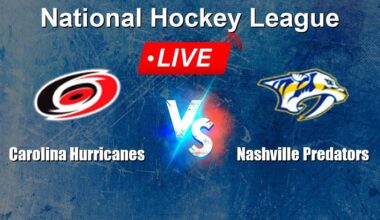 🔴 LIVE: Carolina Hurricanes vs Nashville Predators - Live Score Today - NHL