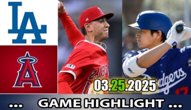 Los Angeles Dodgers vs Los Angeles Angels Full Game Highlights  | MLB HIGHLIGHT TODAY