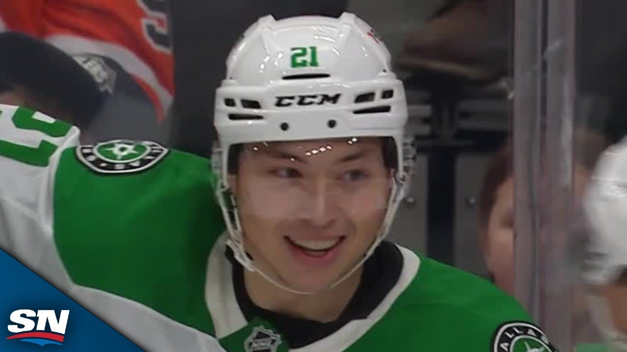 Stars' Jason Robertson Pots Trio Of Goals For Natural Hat Trick vs. Oilers