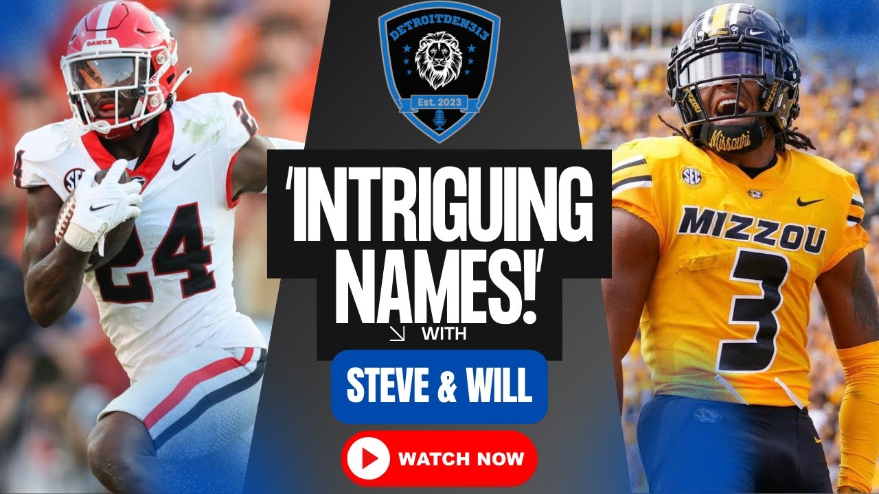 Shockingly Intriguing Reactions to Detroit Lions NFL Draft Names!