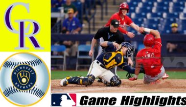 Colorado Rockies Vs Milwaukee Brewers   Game Highlights | MLB Training Spring 2025