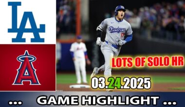 Dodgers vs Los Angeles Angels  Game Highlights  | MLB HIGHLIGHT TODAY