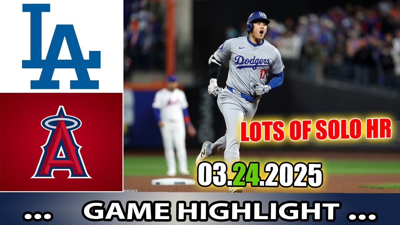 Dodgers vs Los Angeles Angels  Game Highlights  | MLB HIGHLIGHT TODAY