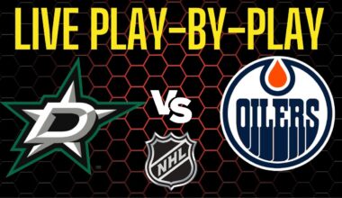 NHL (Live Play-By-Play) | Dallas Stars vs Edmonton oilers | Gamecast + Livescore