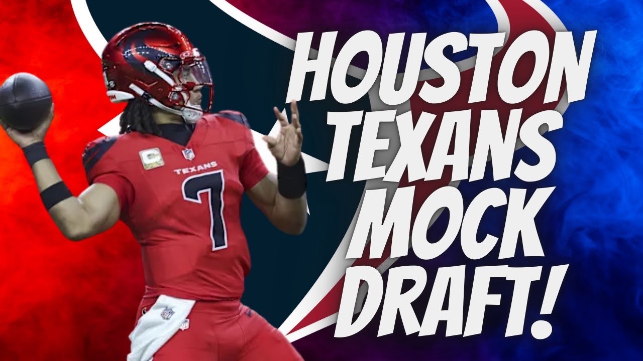Houston Texans Mock Draft!