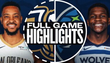 Game Recap: Timberwolves 134, Pelicans 93