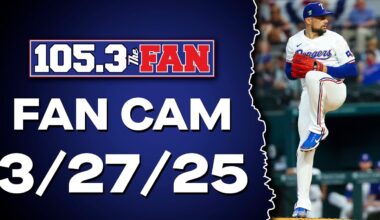 Texas Rangers Baseball Returns: MLB Opening Day 2025 | Fan Cam 3/27/25