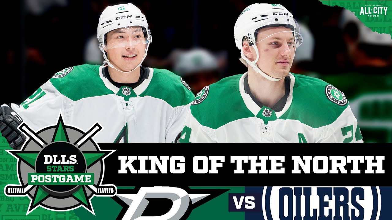 Jason Robertson hat trick lifts Dallas Stars past Edmonton Oilers | DLLS STARS POSTGAME