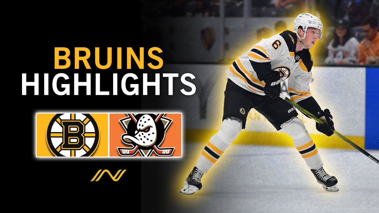 Bruins Analysis: Boston Falls To Anaheim In Final Meeting