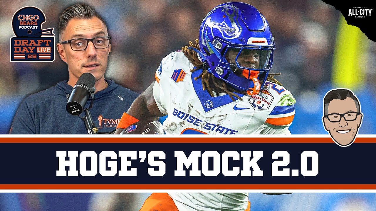 Adam Hoge's Mock Draft 2.0: The Chicago Bears find their RB of the future | CHGO Bears