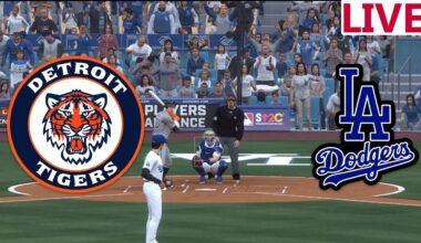 🔴LIVE 🔴Detroit Tigers VS Los Angeles Dodgers /Mlb Opening day / Mlb the show 25/