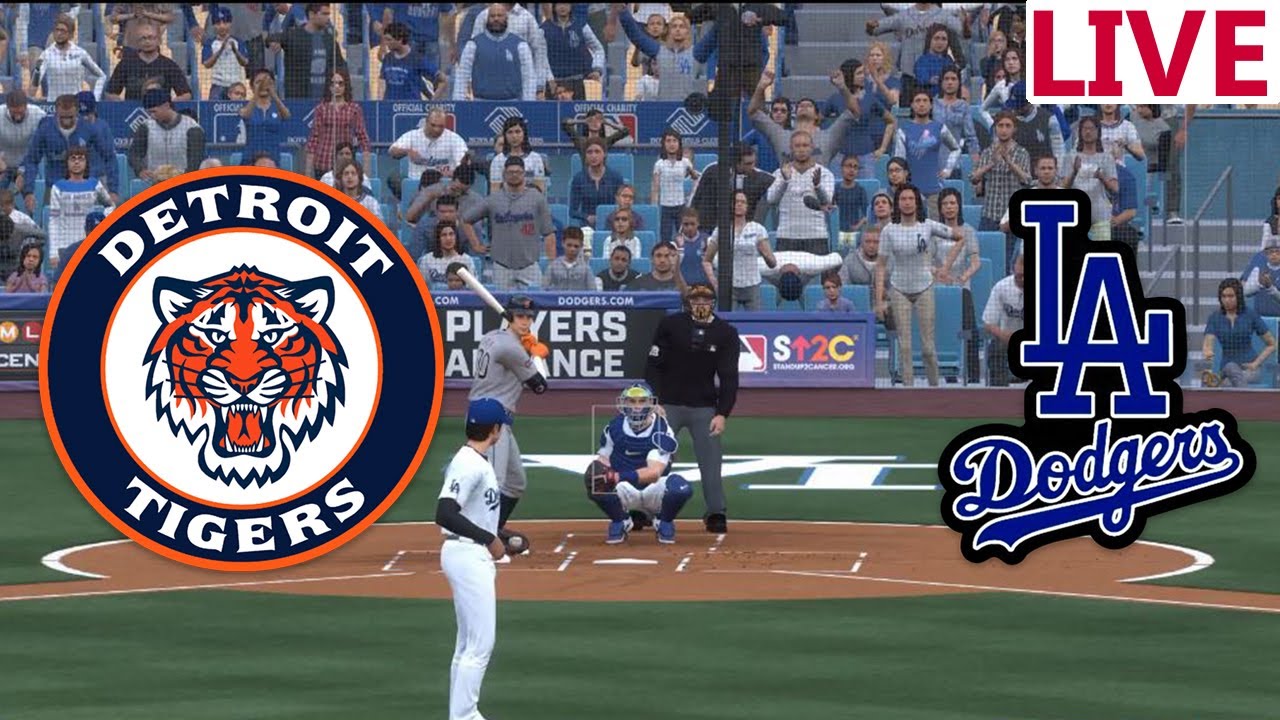 🔴LIVE 🔴Detroit Tigers VS Los Angeles Dodgers /Mlb Opening day / Mlb the show 25/