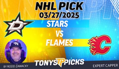 Dallas Stars vs Calgary Flames 3/27/25 NHL Pick Prediction