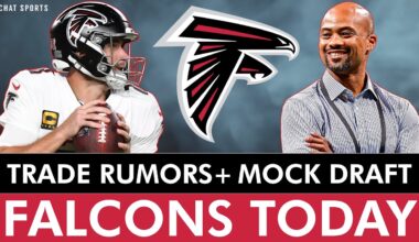 LIVE Falcons News & Rumors: Falcons Sign A Player, Kirk Cousins Trade Update, 7-Round NFL Mock Draft