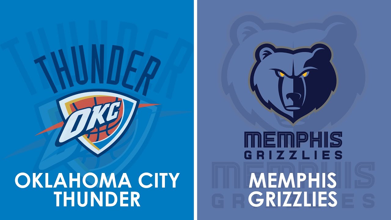 Oklahoma City Thunder vs Memphis Grizzlies NBA Live Scoreboard