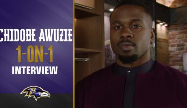 1-on-1: Chidobe Awuize Discusses Joining Ravens | Baltimore Ravens