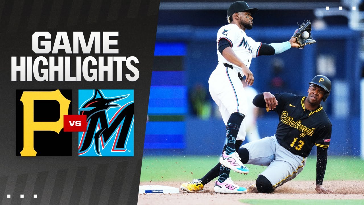 Pirates vs. Marlin Game Highlights (3/27/25) | MLB Highlights