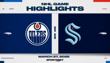 NHL Highlights | Oilers vs. Kraken - March 27, 2025