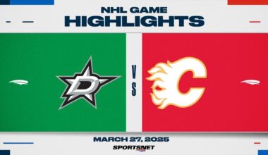 NHL Highlights | Stars vs. Flames - March 27, 2025