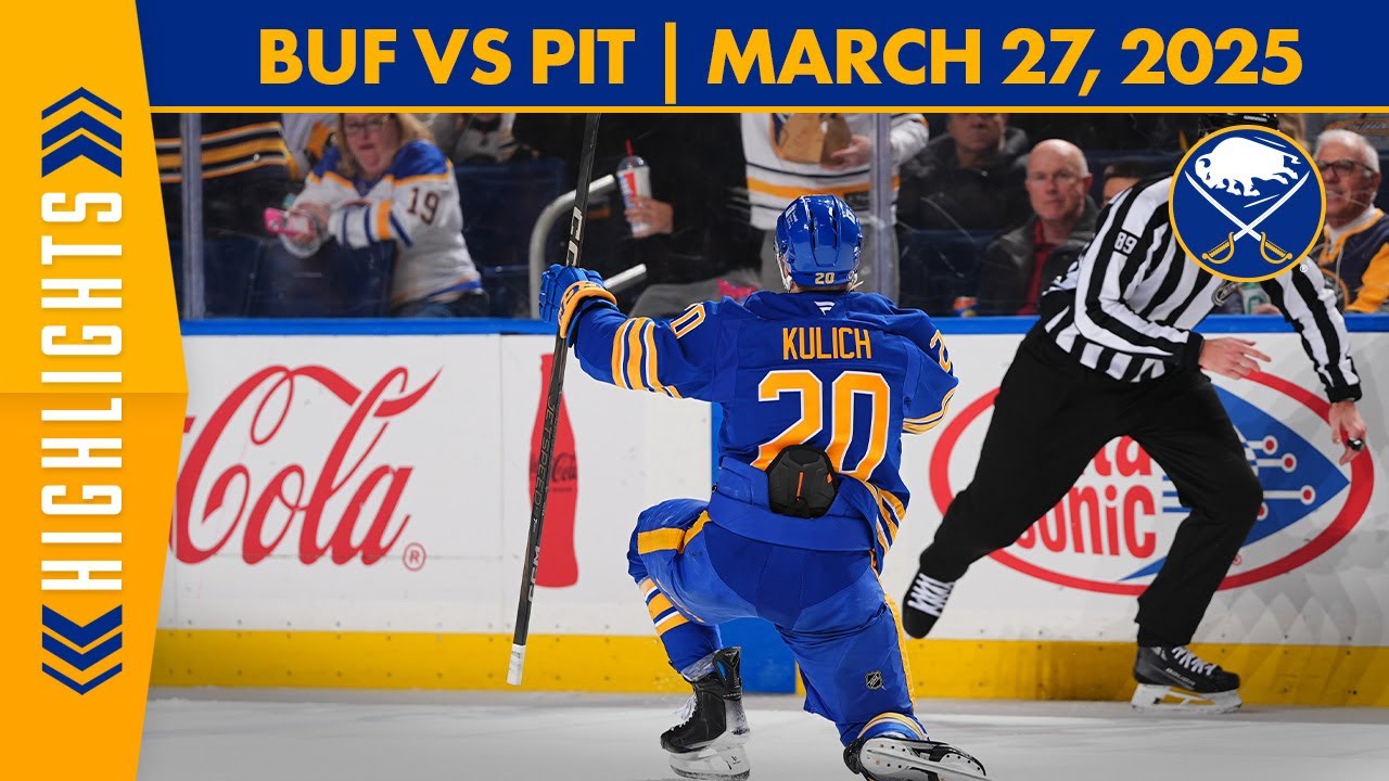 SEVEN GOAL NIGHT! | Buffalo Sabres 7-3 Win Over Pittsburgh Penguins | Full Game Highlights