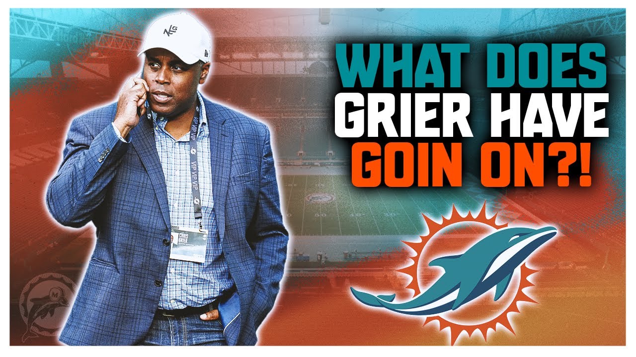 What Does Miami Dolphins Chris Grier Have Cooking?!