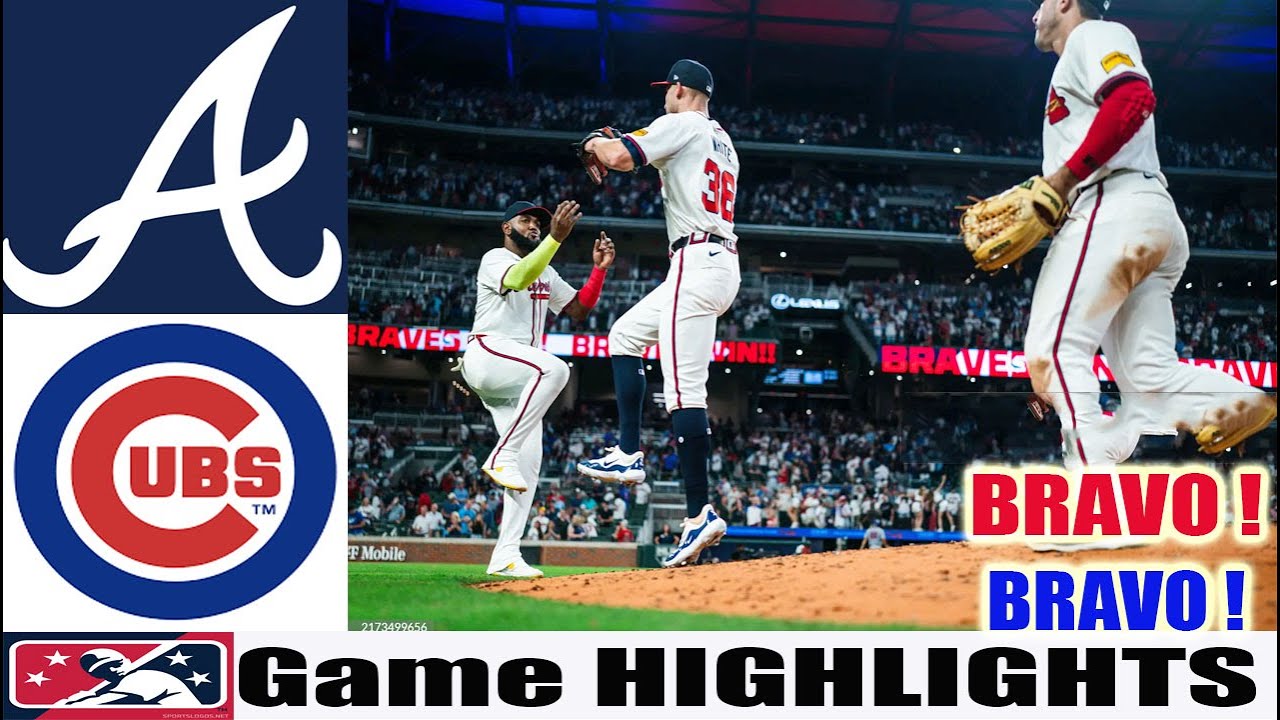 Chicago Cubs Vs Atlanta Braves GAME 3TH-5TH-QTR Highlights | MLB Training Spring 2025