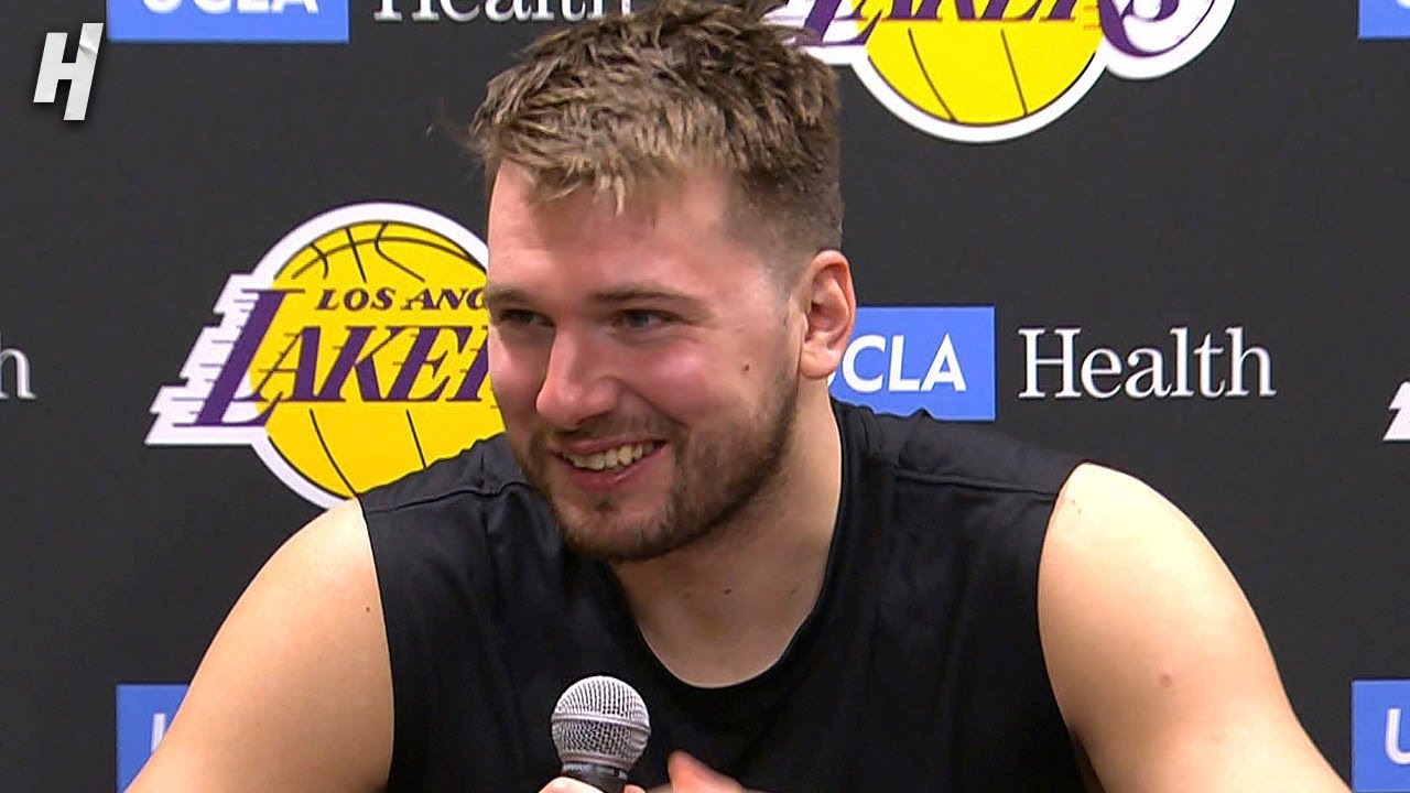 Luka Doncic Reacts to LeBron James' Game-Winner & WIN vs Pacers, Full Postgame Interview