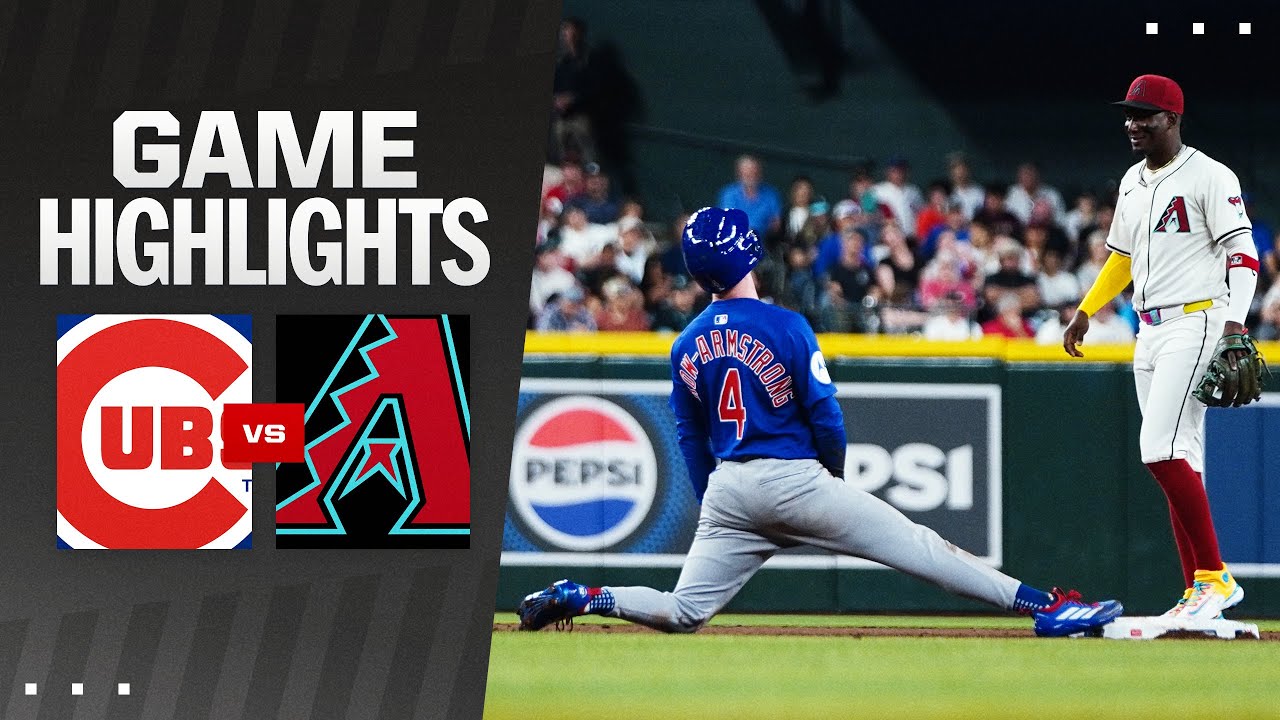 Cubs vs. Diamondbacks Game Highlights (3/27/25) | MLB Highlights