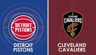 Detroit Pistons vs Cleveland Cavaliers NBA Live Scoreboard