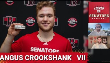 Huge Week Ahead For The Ottawa Senators + Angus Crookshank Interview